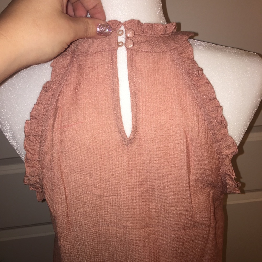 Sweet Dusty Rose 🌹 Mauve Tanked Top - Picture 5 of 5